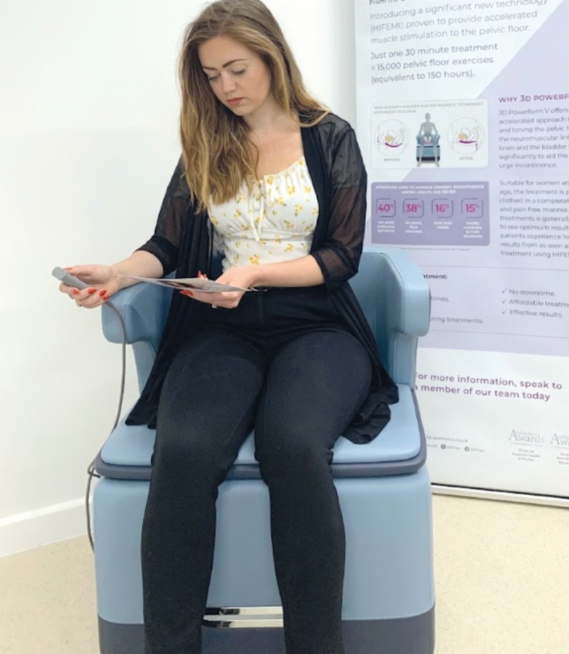 Powerform V Pelvic Floor Chair Treatment
